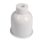 Silicone mold vase finely grooved,