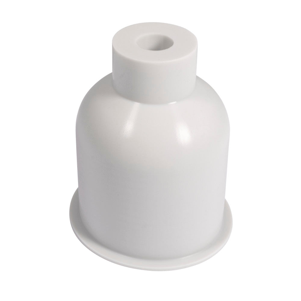 Silicone mold vase finely grooved,