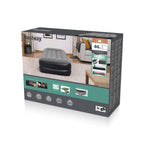 Luftbett mit Integrierter Luftpumpe Beflockt 191x97x46 cm