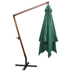 Ampelschirm 300x300 cm Holzmast