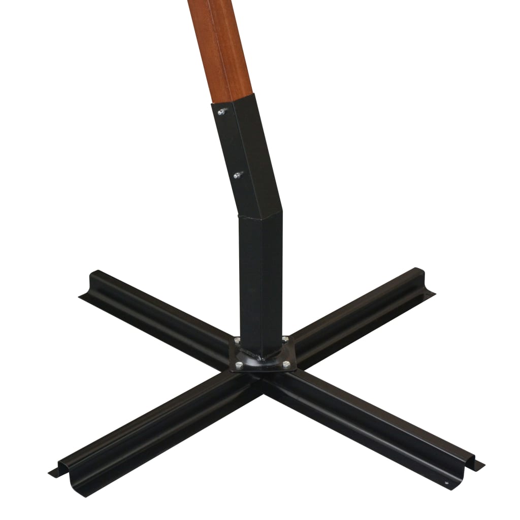 Ampelschirm 300x300 cm Holzmast