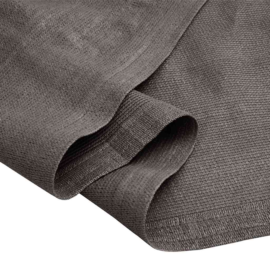 Zeltteppich 250 x 400 cm Anthrazit