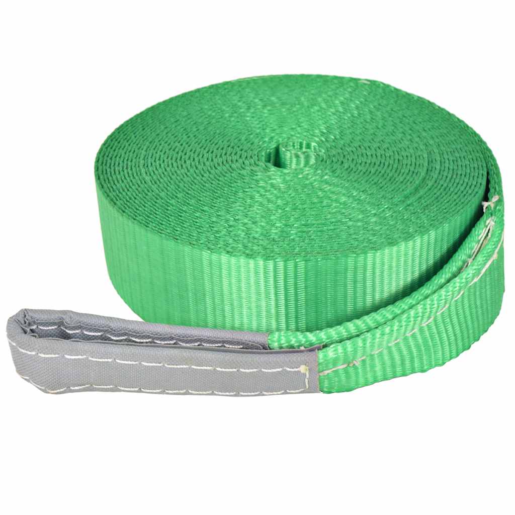 Slackline 15 m x 50 mm 150 kg Grün