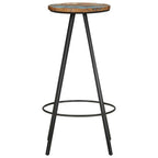 Barhocker 4 Stk. Massives Altholz