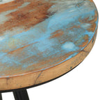 Barhocker 4 Stk. Massives Altholz