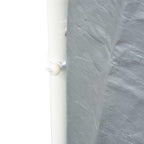 Zeltstoff ohne Gestell Grau 12 x 6 m PE