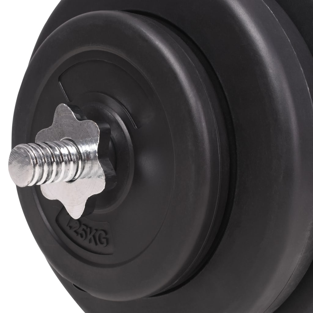 Langhantel- und Kurzhantelset 120 kg