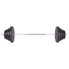 Langhantel- und Kurzhantelset 120 kg