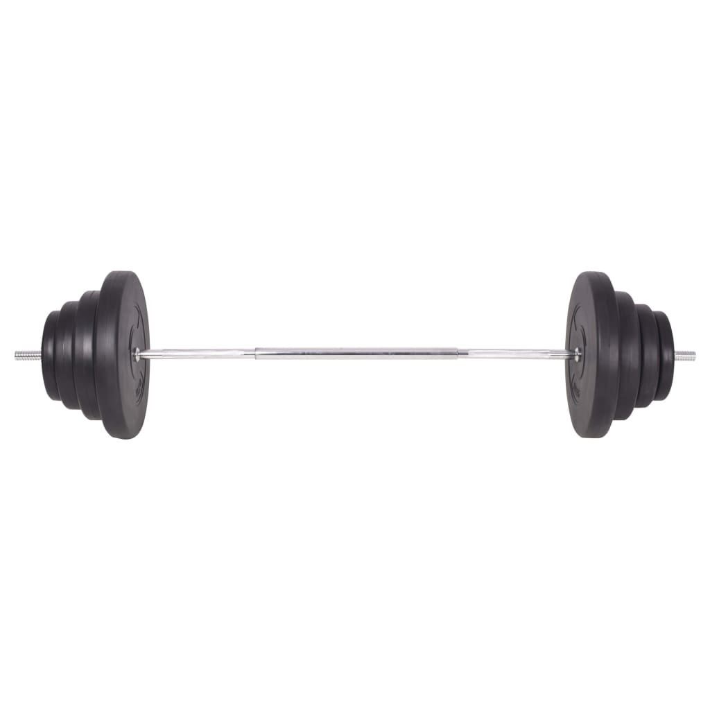 Langhantel- und Kurzhantelset 120 kg