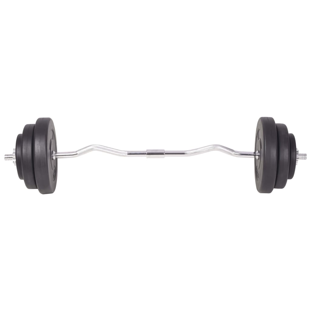Langhantel- und Kurzhantelset 120 kg