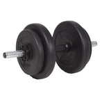Langhantel- und Kurzhantelset 120 kg