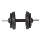 Langhantel- und Kurzhantelset 120 kg