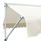 Freistehende Markise Cremefarben 4 x 3 m