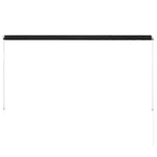 Einziehbare Markise 250×150 cm Anthrazit