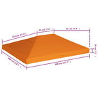 Pavillondach 310 g/m² 4x3 m Orange