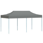 Pop-Up-Partyzelt Faltbar 3x6 m Anthrazit