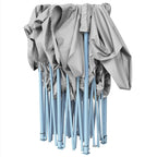 Pop-Up-Partyzelt Faltbar 3x6 m Anthrazit