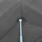 Faltzelt Partyzelt Pop-Up mit 5 Seitenwänden 870x291x315 cm Anthrazit