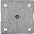 Sonnenschirmständer Granit 20 kg Quadrat Schwarz