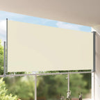 Ausziehbare Seitenmarkise 160x300 cm Creme