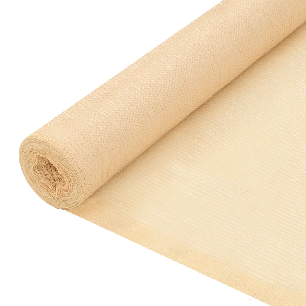 Sichtschutznetz HDPE 1,5x50 m Beige