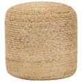 Handgefertigter Sitzpuff 40 x 45 cm Jute