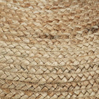 Handgefertigter Sitzpuff 40 x 45 cm Jute