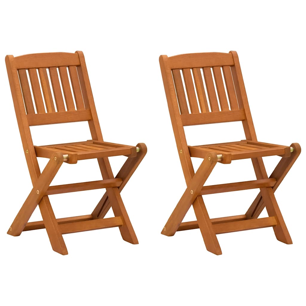 3-tlg. Bistro-Set für Kinder Massivholz Eukalyptus