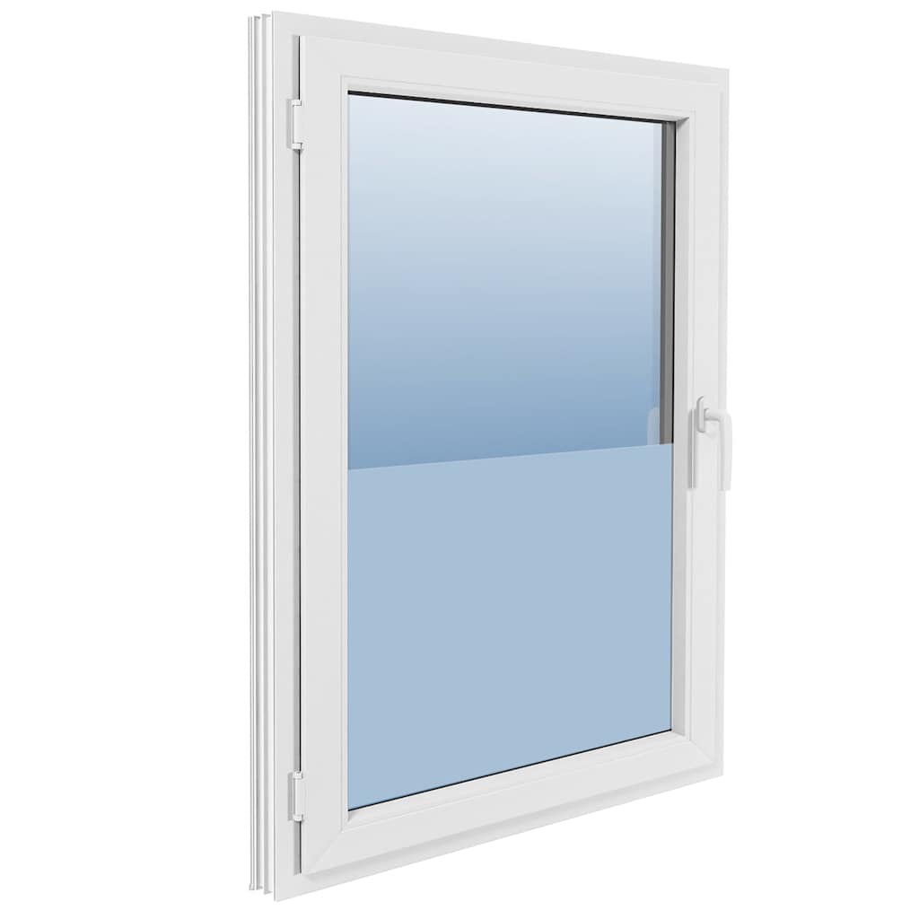 Fensterfolie Matt Grau 0,9x10 m PVC