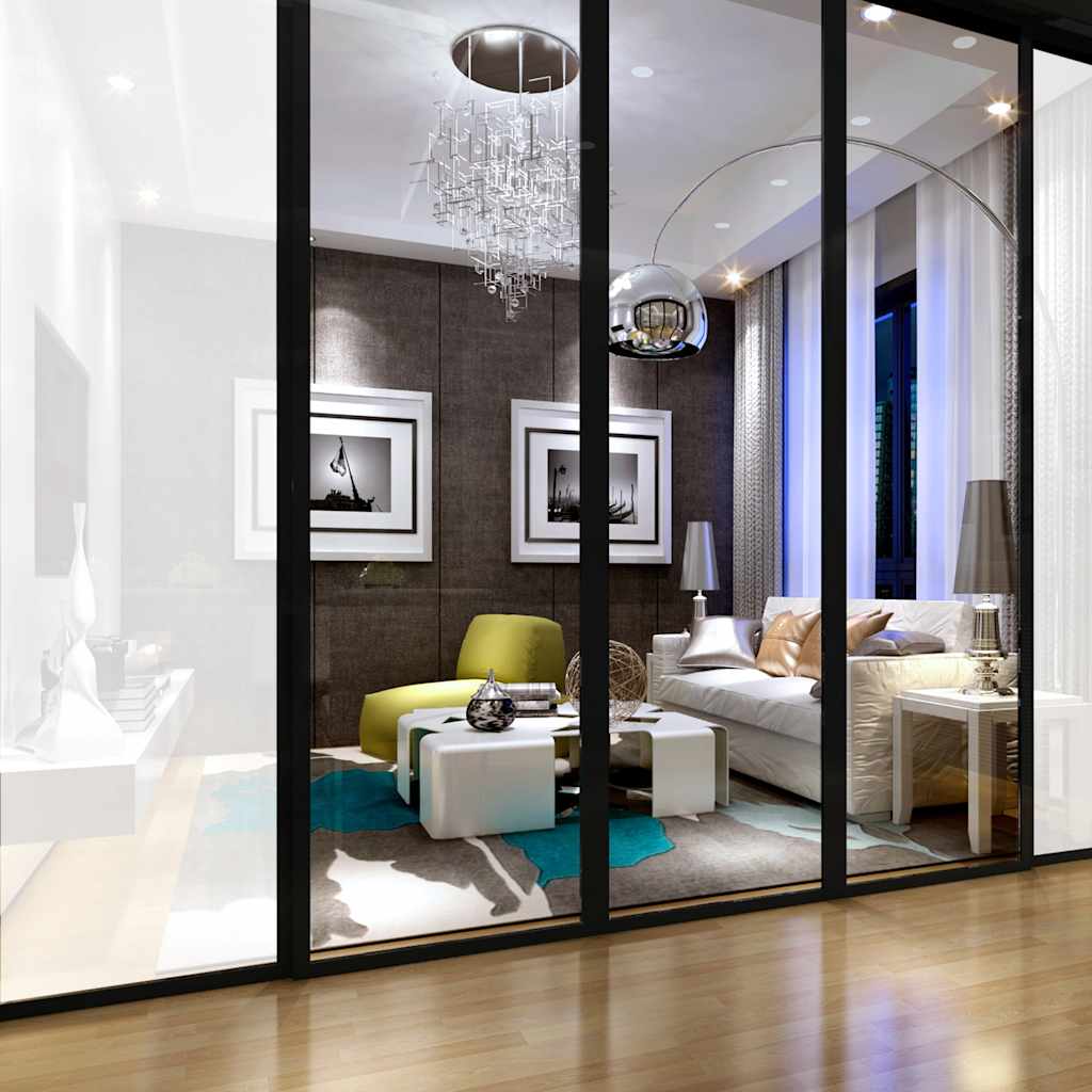 Fensterfolie Matt Grau 0,9x10 m PVC