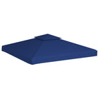 Pavillon-Ersatzdach 310 g/m² Dunkelblau 3x3 m