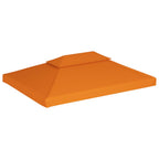 Pavillon-Ersatzdach 310 g/m² Orange 3x4 m