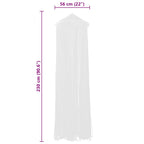Moskitonetz 2 Stk. Rund 56x325x230 cm