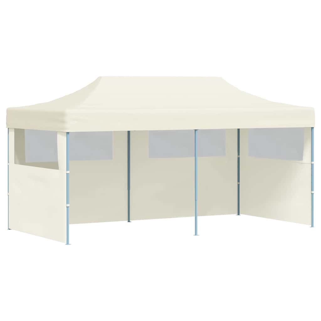 Pop-Up-Partyzelt Faltbar Creme 3×6 m