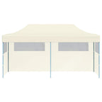 Pop-Up-Partyzelt Faltbar Creme 3×6 m
