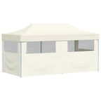 Pop-Up-Partyzelt Faltbar Creme 3×6 m