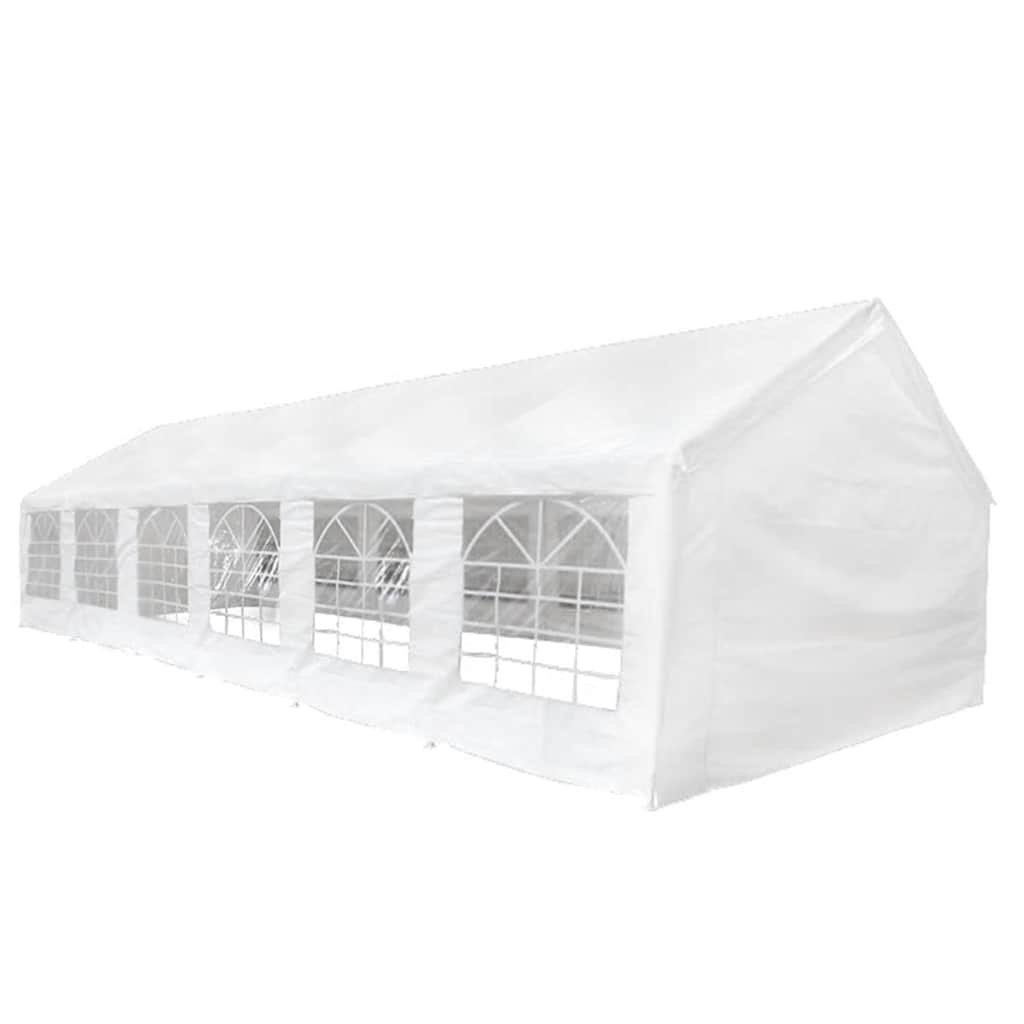 | Zeltstoff ohne Gestell | Weiß 12 x 6 m PE