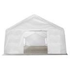 Weißes Partyzelt 12 x 6 m