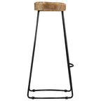 Gavin Barhocker 2 Stk. Massivholz Mango