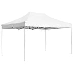 Profi-Partyzelt Faltbar Aluminium 4,5x3 m Weiß