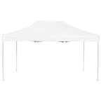 Profi-Partyzelt Faltbar Aluminium 4,5x3 m Weiß