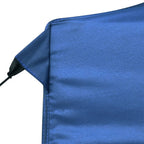 Profi-Partyzelt Faltbar mit Wänden Aluminium 6×3m Blau