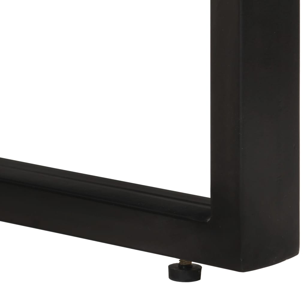 Schreibtisch mit 2 Schubladen 110x50x77 cm Massivholz Akazie