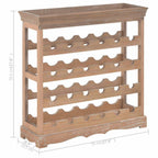 Weinschrank Braun 70 x 22,5 x 70,5 cm MDF