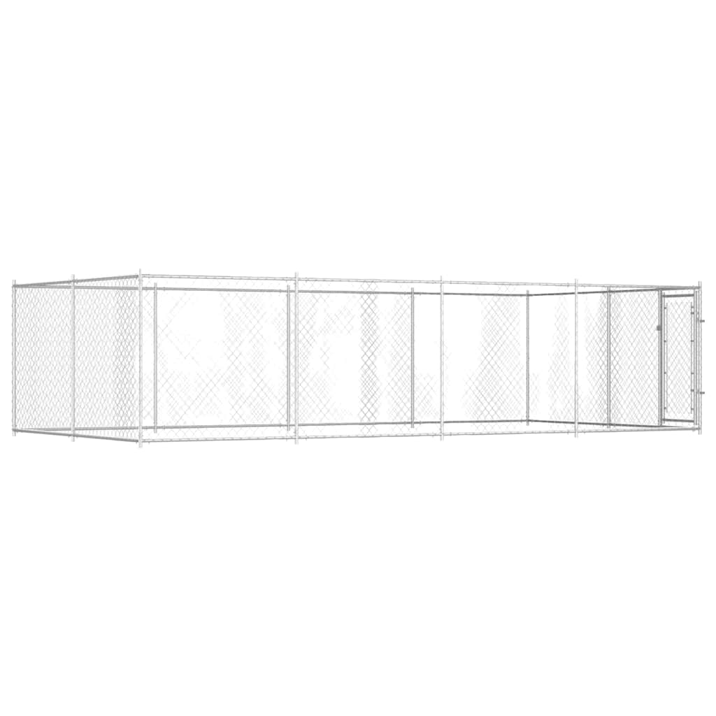 Outdoor-Hundezwinger 7,6x3,8x1,9 m