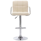 Barhocker Creme Stoff