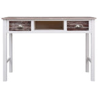 Schreibtisch Braun 110 × 45 × 76 cm Holz