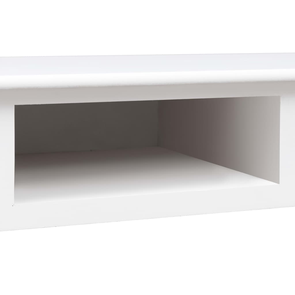 Schreibtisch Weiß 110×45×76 cm Holz