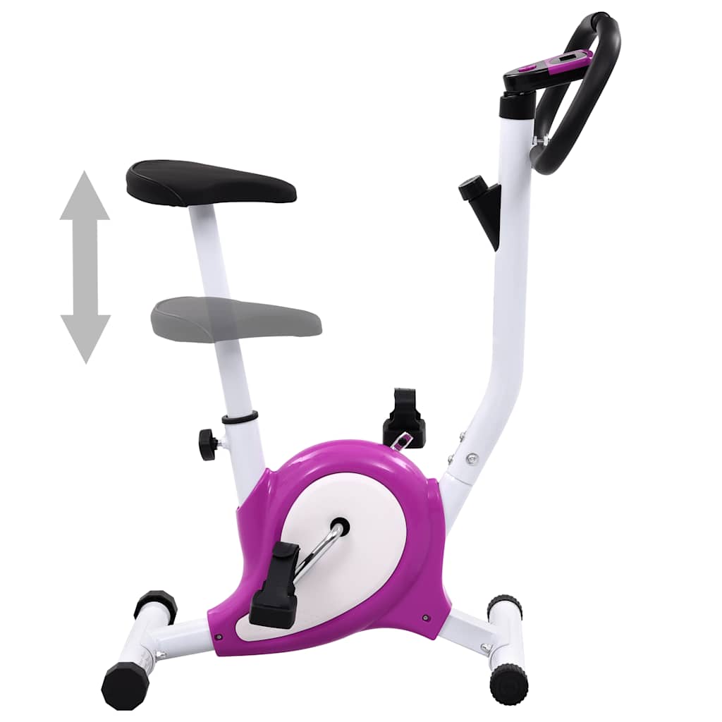 Heimtrainer mit Riemenantrieb Lila