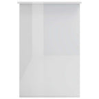Schreibtisch Hochglanz-Weiß 100×50×76 cm Holzwerkstoff